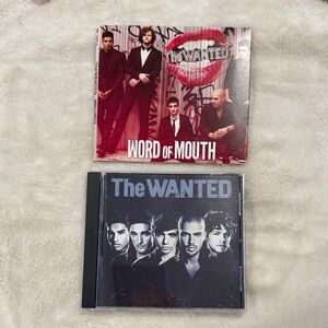 The Wanted CD Bundle - Word of Mouth & Self-Titled (Red, Black)